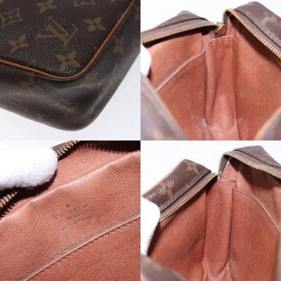 LOUIS VUITTON Monogram Compiegne 23 Clutch Bag M51847 LV Auth gh593 - Picture 16 of 16